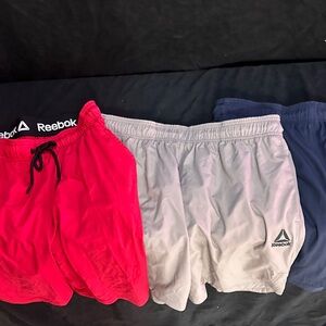 Reebok bundle of 3 basketball shorts-size large-#490